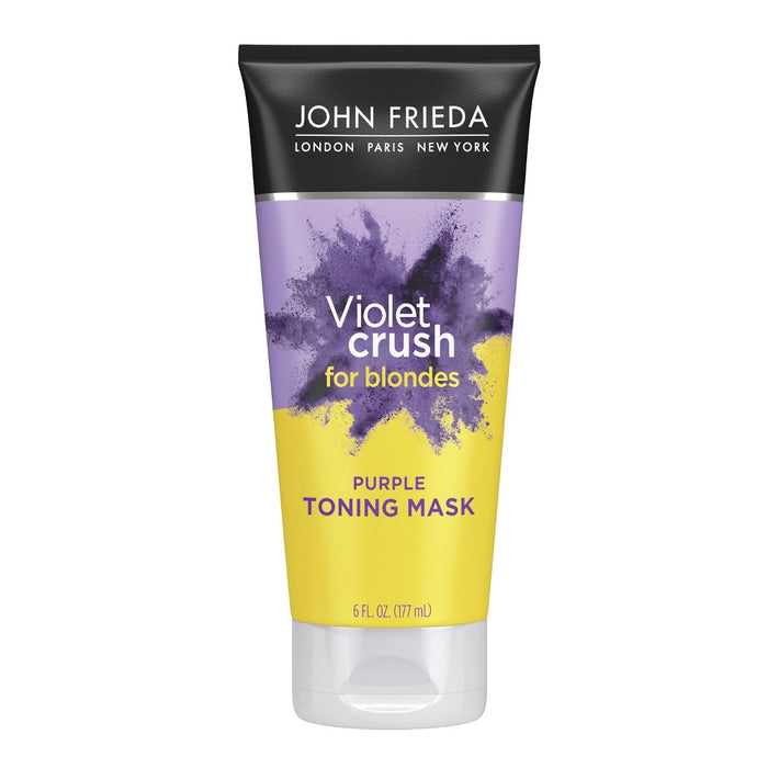 John Frieda Violet Crush for Blondes Toning Mask - 6 fl oz