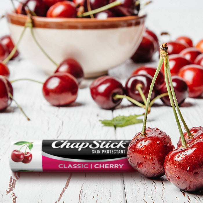 Chapstick Classic Lip Balm Blister Pack - Cherry - 3ct/0.45oz