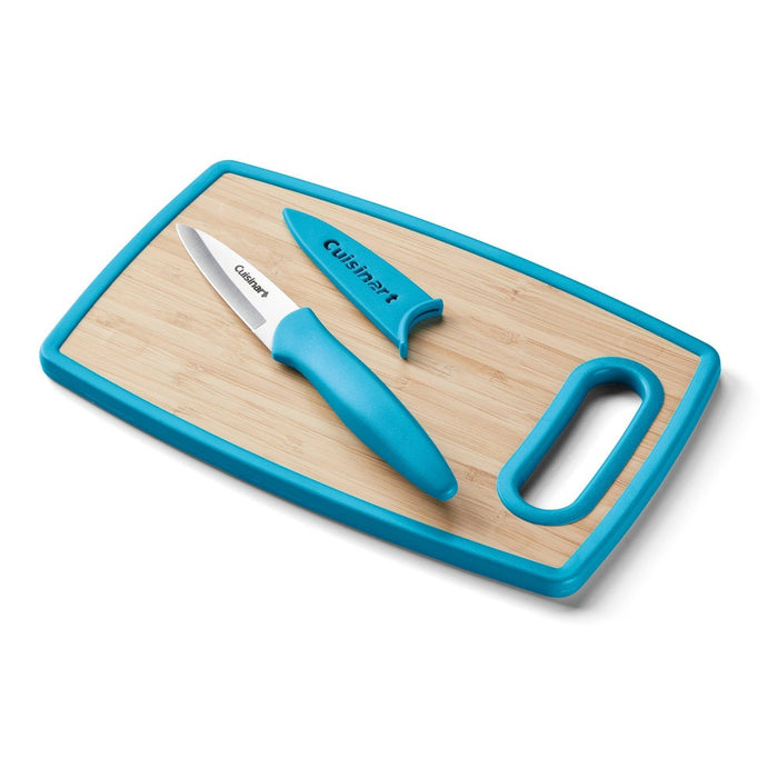 Cuisinart 3pc Dual Sided Cutting Board and Cutlery Set - CBB-PBSM2