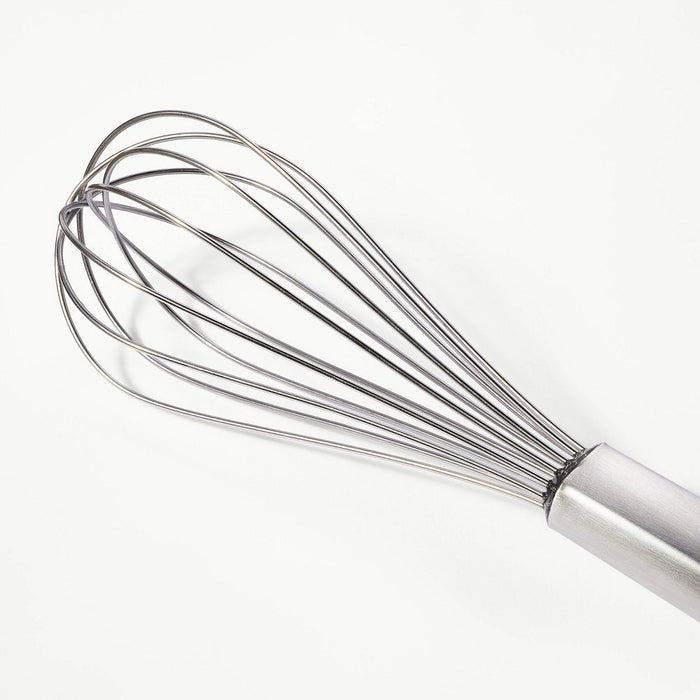 9" Stainless Steel Balloon Whisk Silver - Figmint