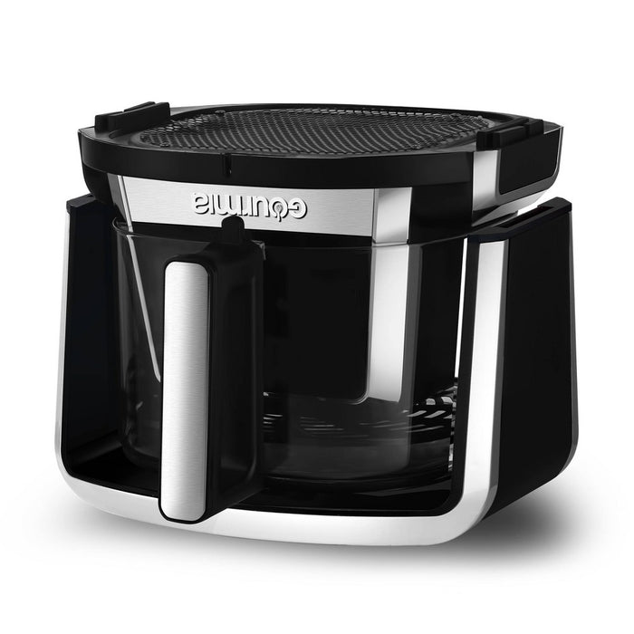 Gourmia 7-Qt. Fry 'N Fold Digital Air Fryer with 12 Presets & Guided Cooking Black