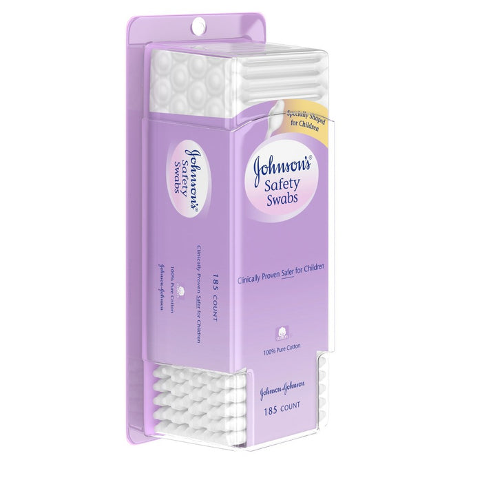 Johnson's Safety Ear Swabs for Babies & Kids' - 185ct
