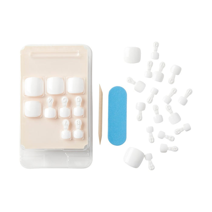 KISS Products Gel Fantasy Toe Fake Nails - This is Classic - 27ct