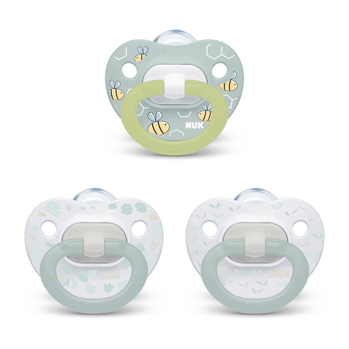 NUK Classic Pacifier Value Pack 0-6m - 3ct
