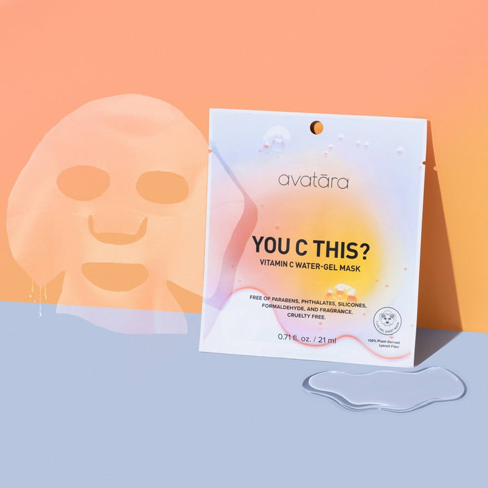 Avatara Vitamin C Water Gel Face Mask - 0.71oz