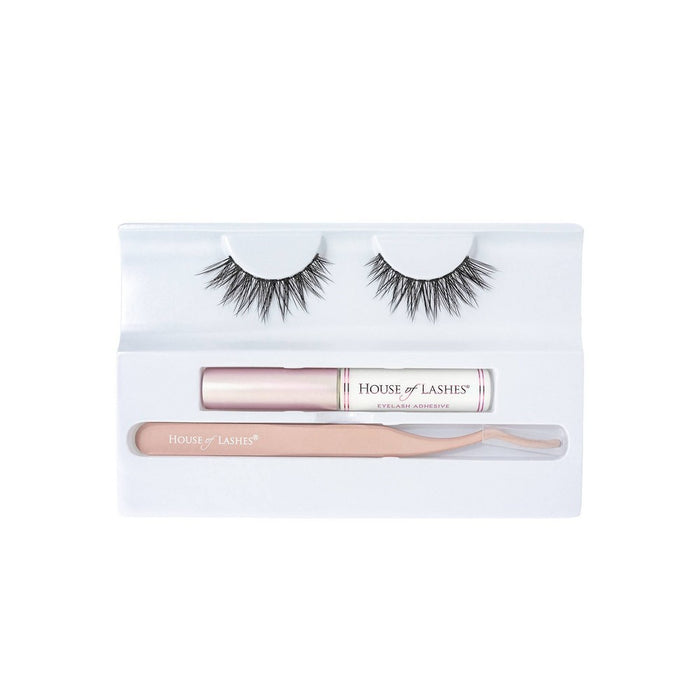 House of Lashes False Eyelashes, Glue and Applicator Tool Set - 3pc