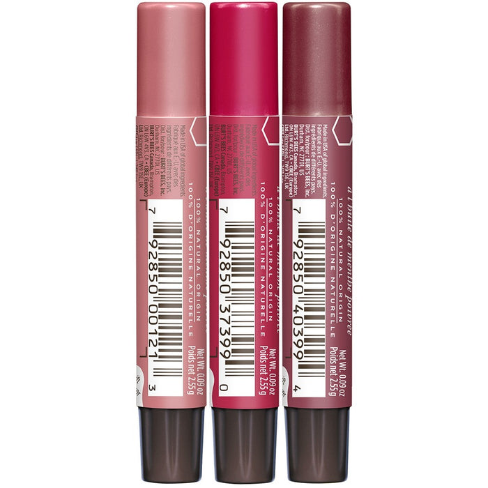 Burt's Bees Kissable Color Warm Gift Set - 3pc