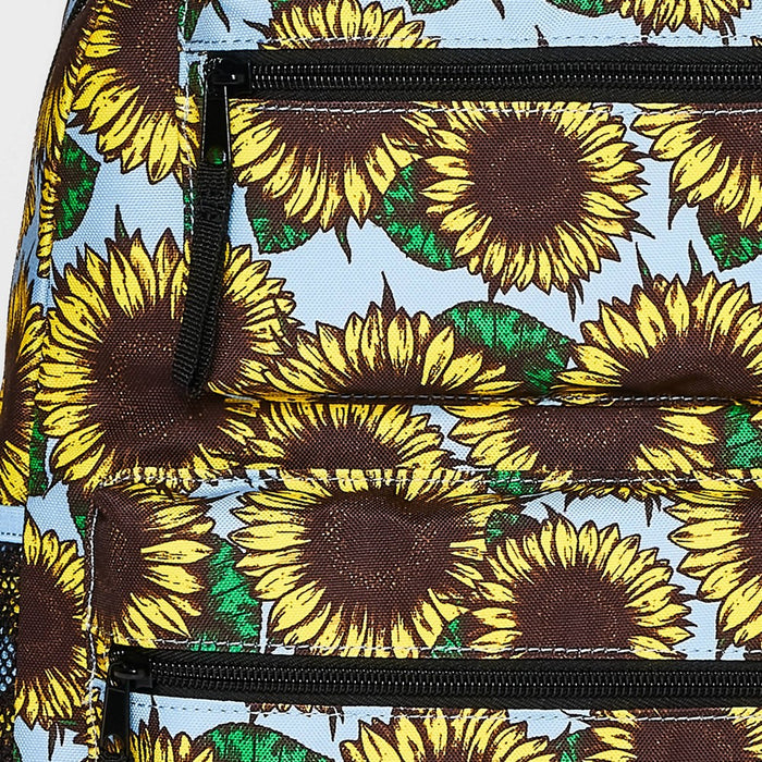 Kids' 16" Sunflower Printed Backpack - art class Light Blue