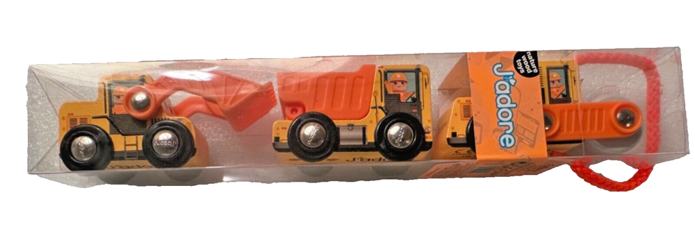 Construction Toy Vehicles Set - 3pk