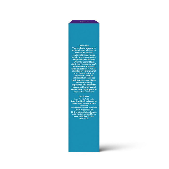 K-Y Yours + Mine Couples Personal Lube - 3oz - 2pk