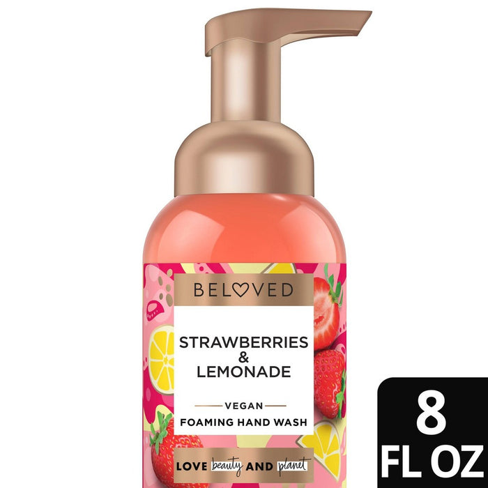 Beloved Foaming Hand Wash - Strawberries & Lemonade - 8 fl oz