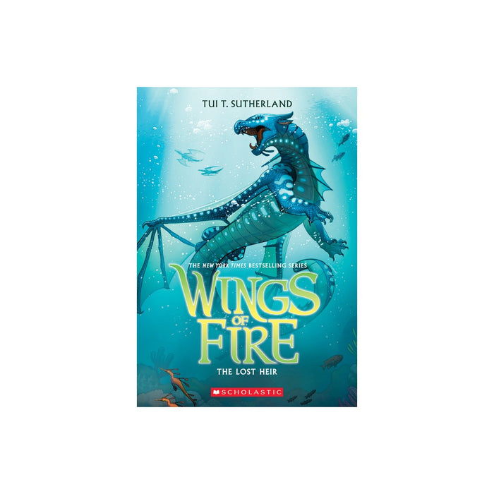 The Lost Heir (Wings of Fire #2) - by Tui T Sutherland (Paperback)