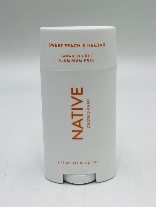 Native Deodorant - Sweet Peach & Nectar - Aluminum Free - 2.65 oz