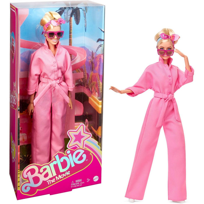 Barbie The Movie Collectible Doll Margot Robbie as Barbie in Pink Jumpsuit