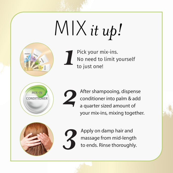 Pantene Mix-in Anti-Frizz Hair Treatment - 2.5 fl oz