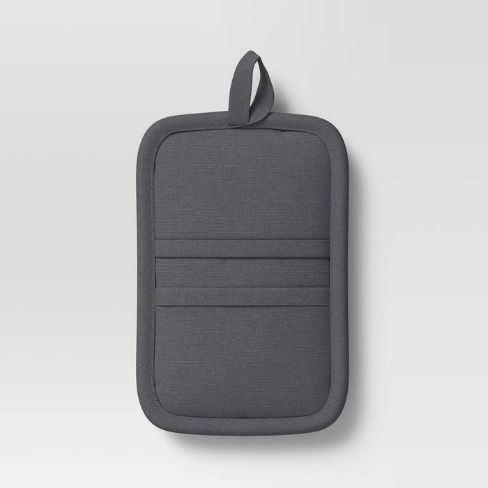 Cotton Pot Holder Gray - Threshold