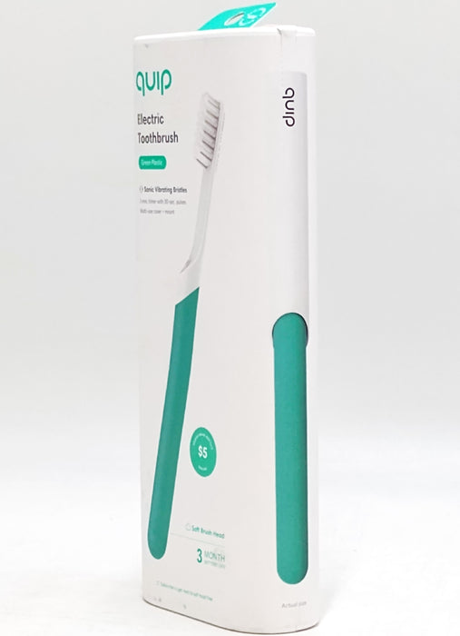 Quip Sonic Vibration Green Electric Toothbrush