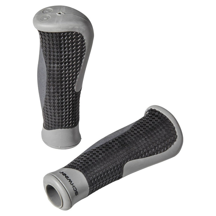 Schwinn Tri-Layer Grips - Black/Gray