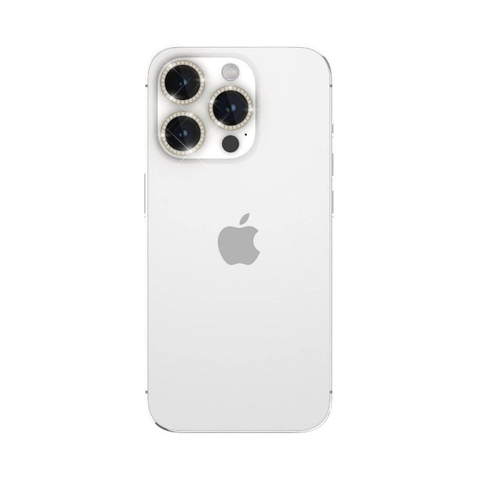 Kate Spade New York Apple iPhone 15 Pro/iPhone 15 Pro Max Aluminum Ring Lens Protector - Stone Gold