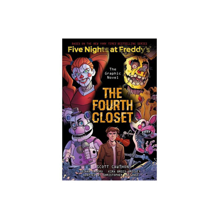The Fourth Closet: An Afk Book (Five Nights at Freddy's Graphic Novel #3) - by Scott Cawthon & Kira Breed-Wrisley (Paperback)