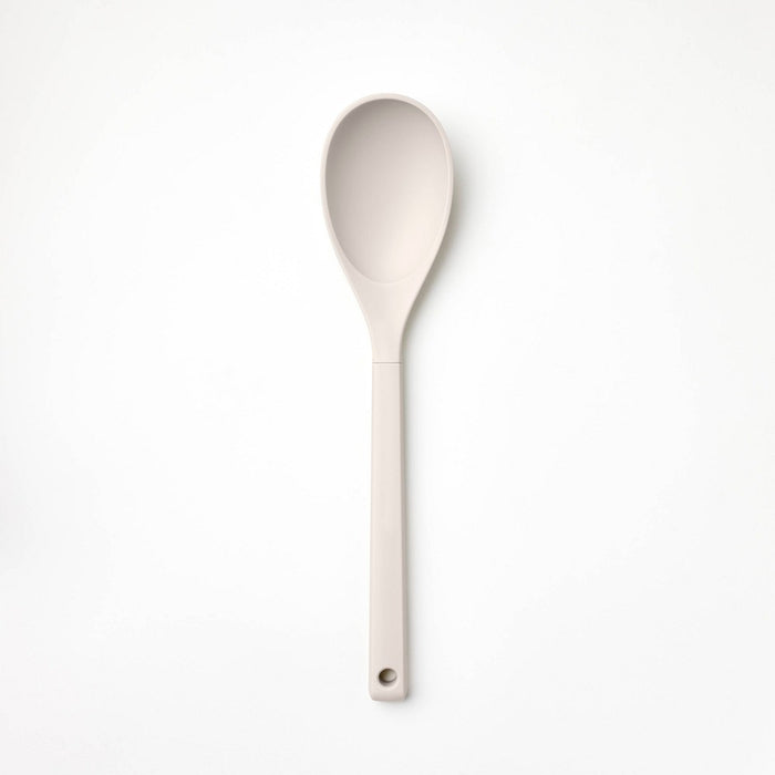 Soft Grip Nylon Solid Spoon Gray - Figmint