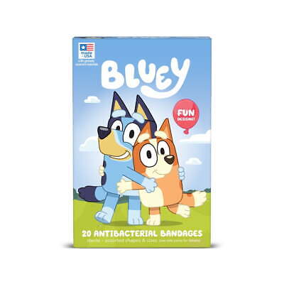 Bluey License Adhesive Bandage - 20ct