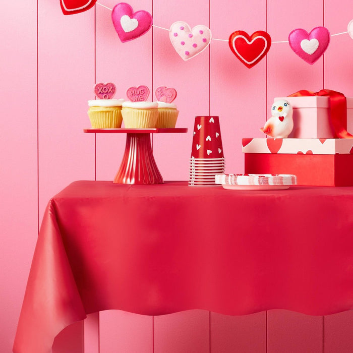 2ct 54"x108" Red Table Covers - Spritz