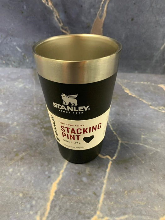 Stanley 16 oz Adventure Stainless Steel Everyday Stacking Pint Black