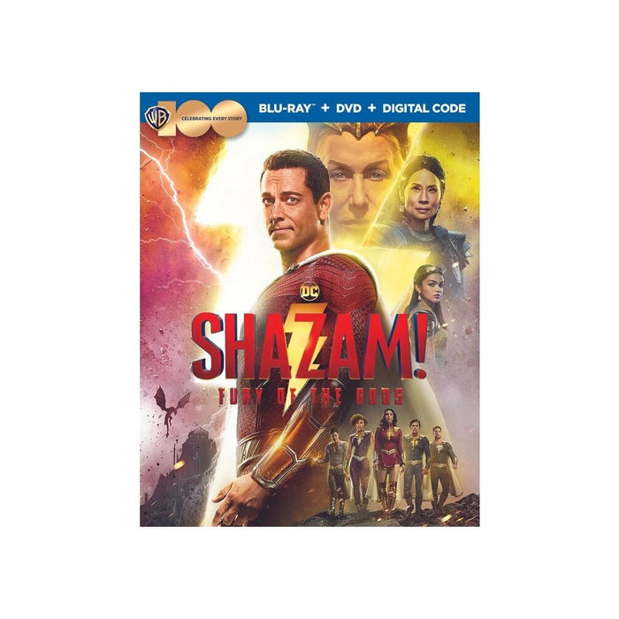 Shazam! Fury of the Gods (Blu-ray + DVD + Digital) *ADD 3 TO YOUR CART & 1 IS FREE!*