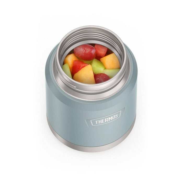 Thermos Icon 16oz Stainless Steel Food Storage Jar with Spoon - Glacier