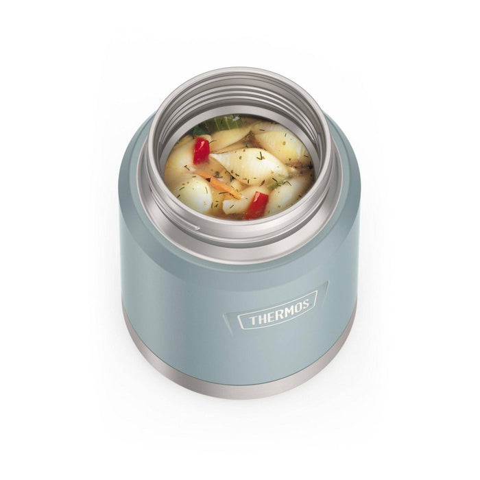 Thermos Icon 16oz Stainless Steel Food Storage Jar with Spoon - Glacier