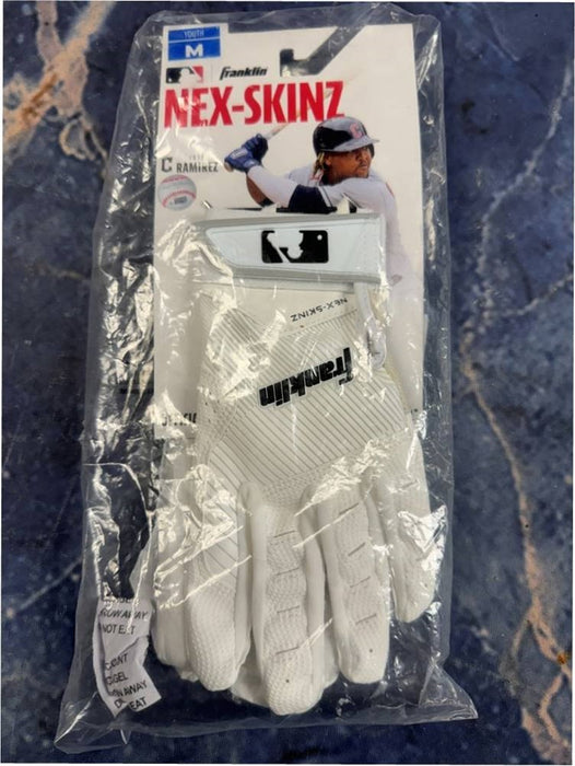 Franklin Sports Youth 2nd-Skinz Batting Gloves - MEDIUM -9693