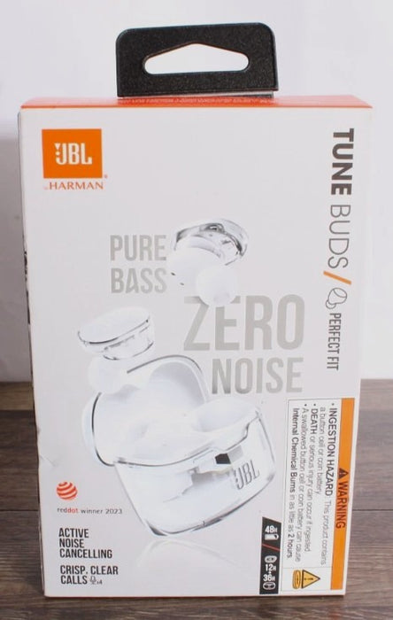 JBL Tune Buds True Wireless Bluetooth Noise Canceling Earbuds - Ghost White