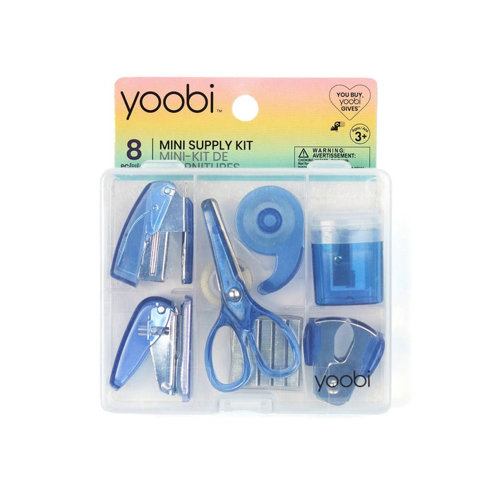 Mini Office Supply Kit Blue - Yoobi