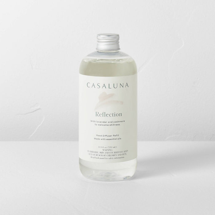 350ml Reflection Reed Diffuser Refills Clear - Casaluna