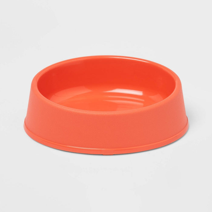 Standard Polypro Dog and Cat Bowl - Coral Pink - 0.75 Cup - Boots & Barkley