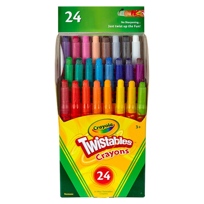 Crayola Twistable Crayons Mini 24ct