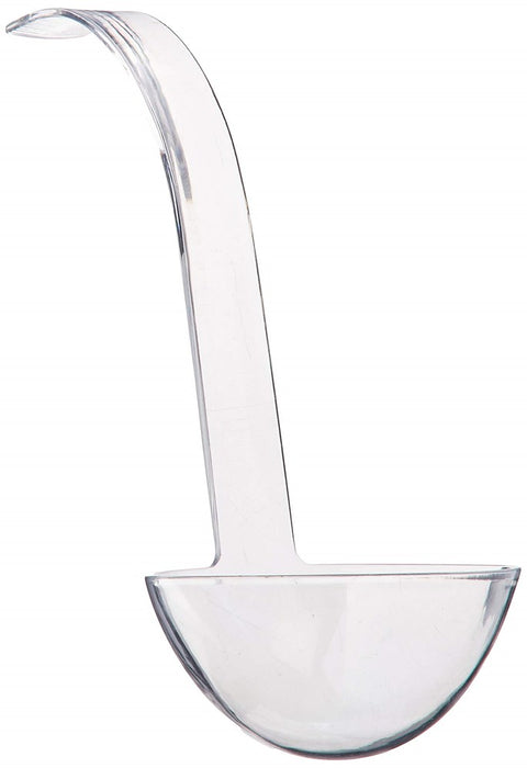 Fineline Settings Plastic Punch 3 Oz | Clear | Disposable Ladle, 7.25 Inches