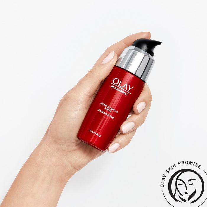 Olay Regenerist Micro-Sculpting Serum Fragrance Free Face Moisturizer - 1.7 fl oz