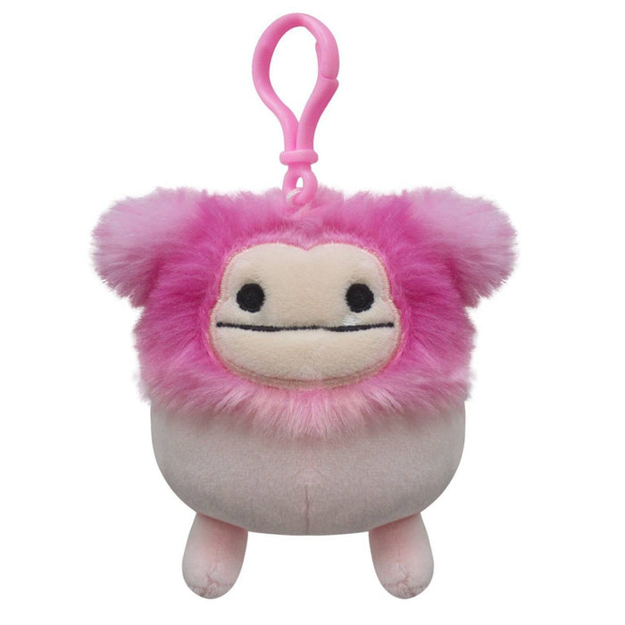 Squishmallows3.5" Caparinne the Light Pink Bigfoot Clip-On Plush Toy
