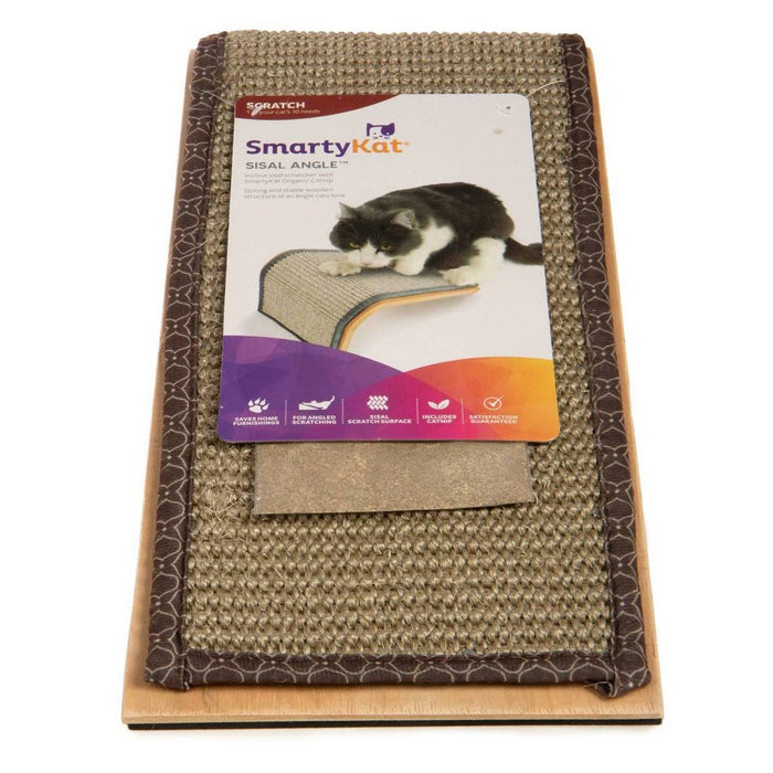 SmartyKat Sisal Angle Cat Scratcher & Catnip