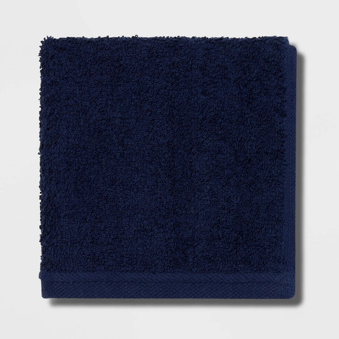 Everyday Washcloth Navy - Room Essentials