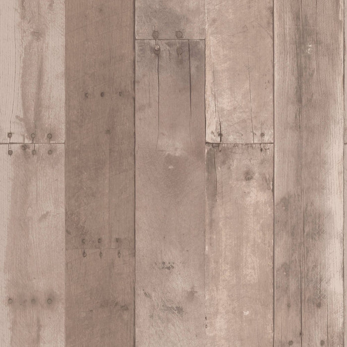 Reclaimed Wood Peel & Stick Wallpaper Brown - Threshold