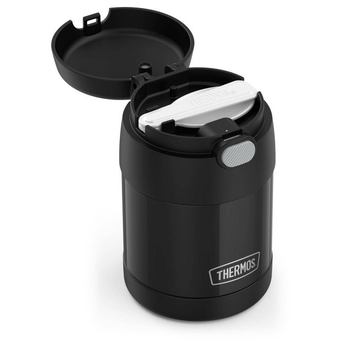 Thermos 10oz FUNtainer Food Jar with Spoon - Black