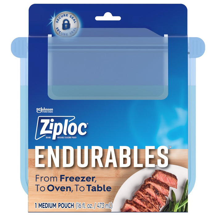 Ziploc Endurables Pouch - Medium - 1ct/16 fl oz