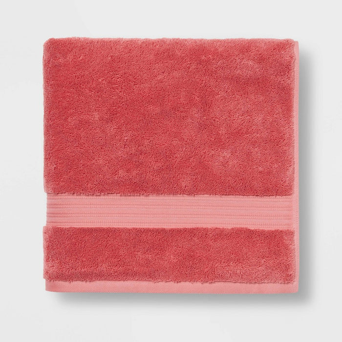 Total Fresh Antimicrobial Bath Towel Rose Pink - Threshold