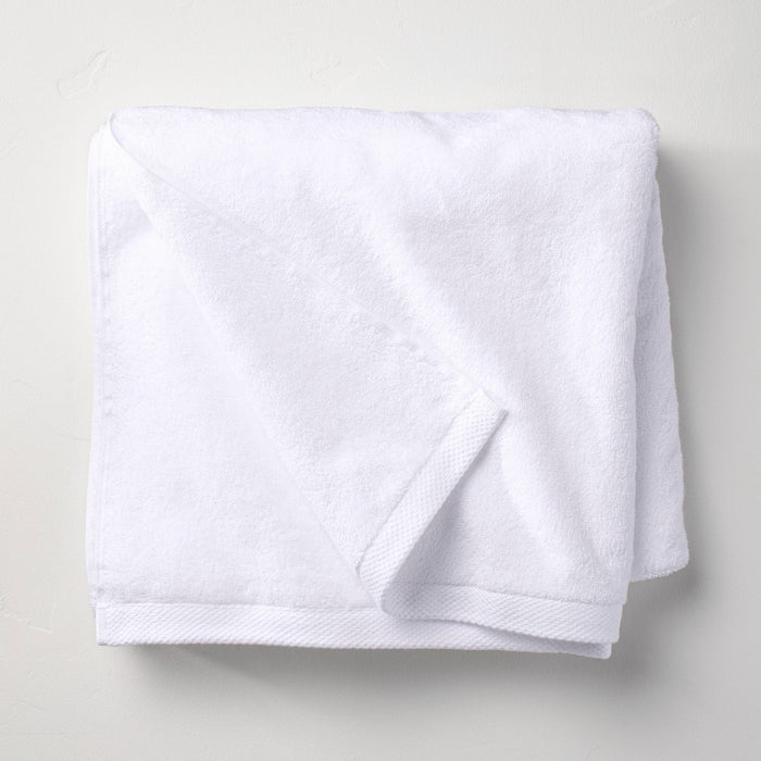 Organic Bath Towel White - Casaluna