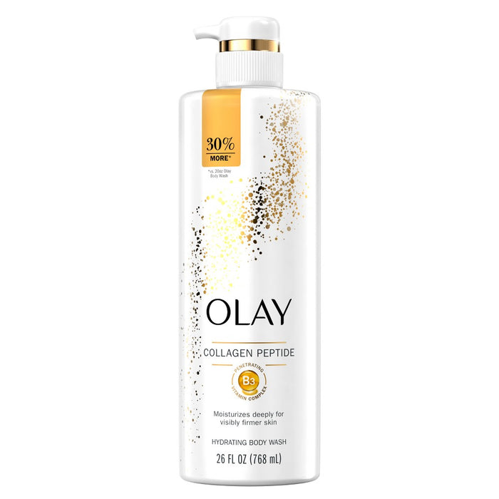 Olay Cleansing & Firming Body Wash with Vitamin B3 and Collagen - Scented - 26 fl oz