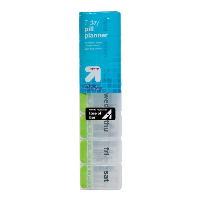 Push Button Pill Planner - XL - up & up