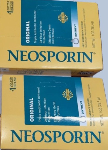 Neosporin Original First Aid Antibiotic Ointment - 1oz - 2 PACK - EXP: 12/2027